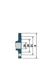 PN4.0-6.3MPa法(fa)蘭尺寸(cun) 